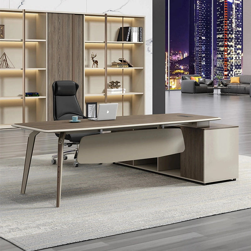 Kairon · Modern L-Shaped Executive Desk