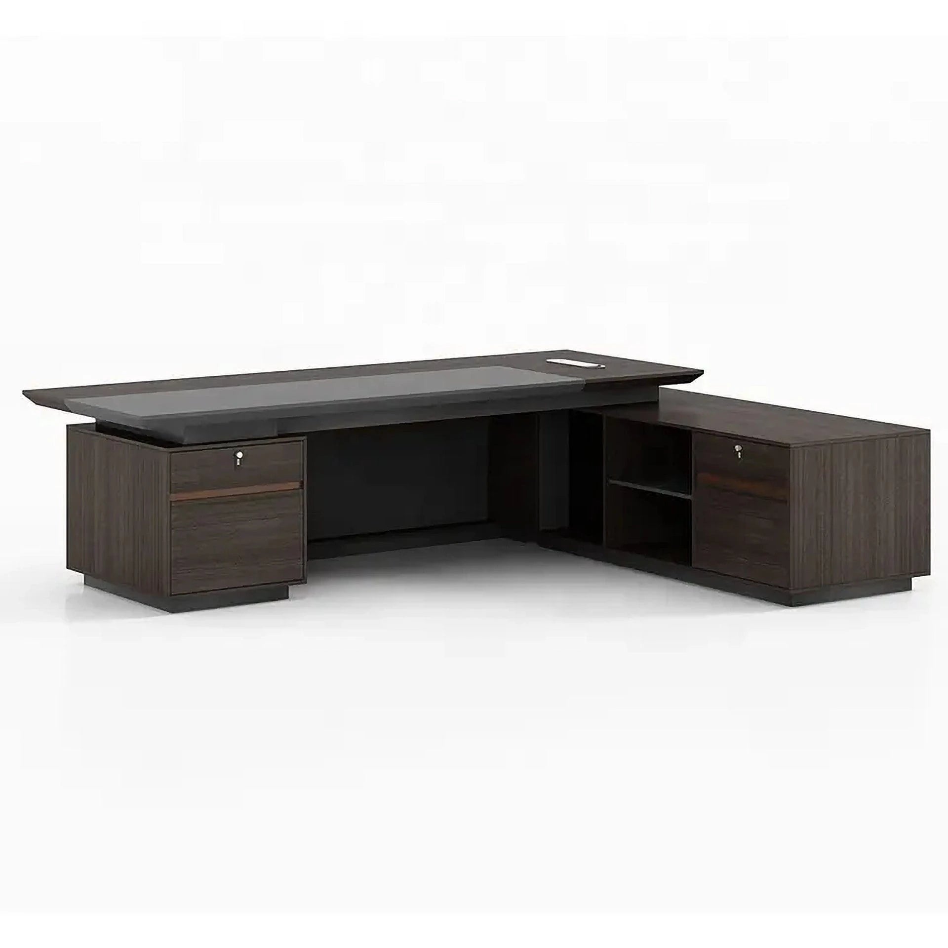 Kaius · Modern L-Shaped Executive Desk