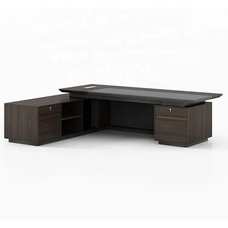 Kaius · Modern L-Shaped Executive Desk