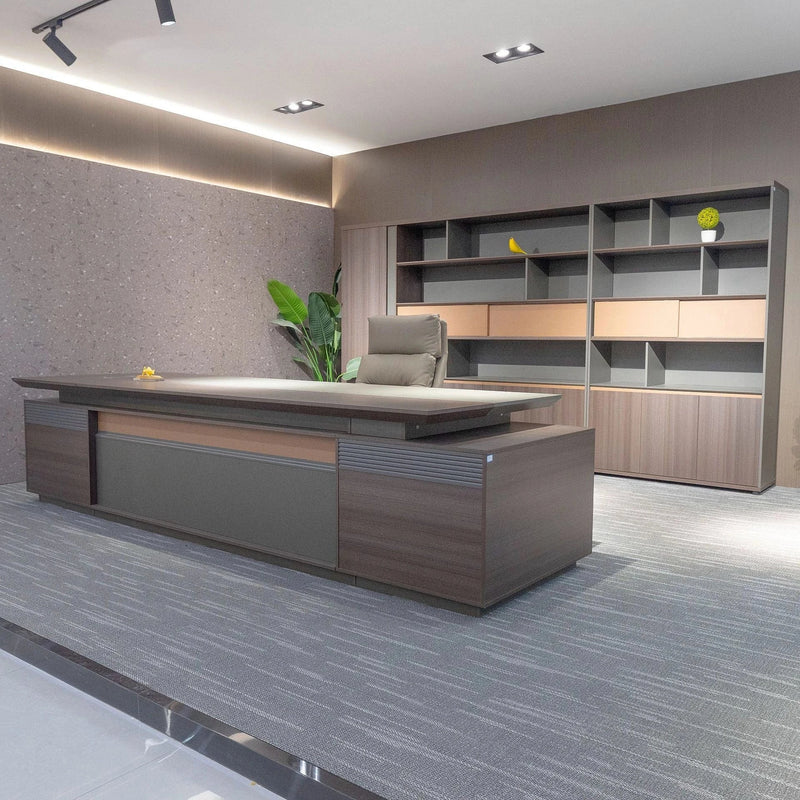 Kaius · Modern L-Shaped Executive Desk