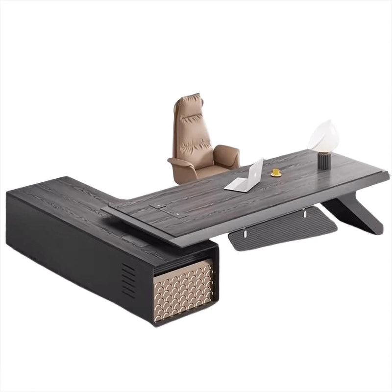 Keiran ยท Modern L-Shaped Executive Desk