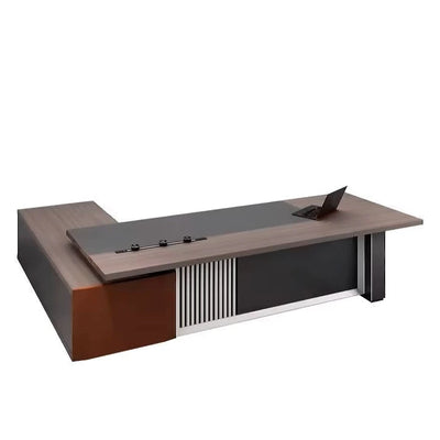 Kenny ยท Modern L-Shaped Executive Desk