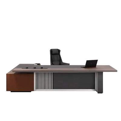 Kenny ยท Modern L-Shaped Executive Desk