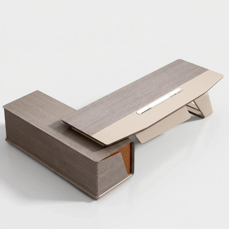 Seguin · Modern L-Shaped Executive Desk