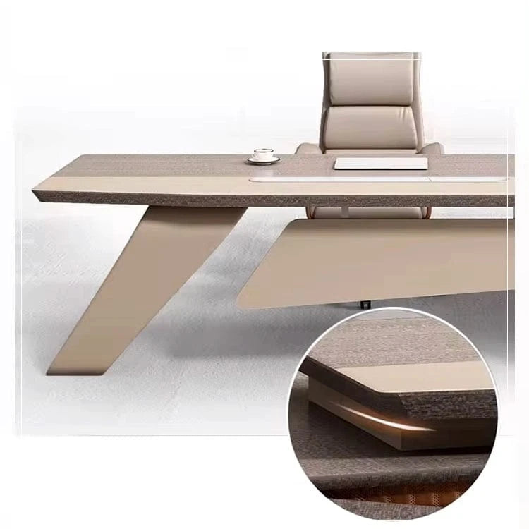 Kevin ยท Modern L-Shaped Executive Desk