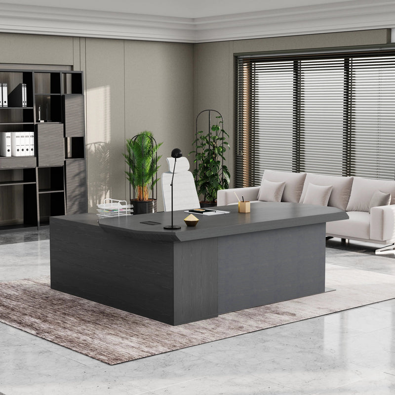 Khloe · Modern L-Shaped Executive Desk