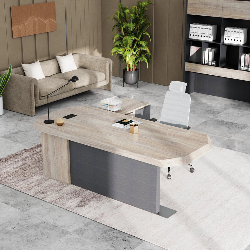 Khloe · Modern L-Shaped Executive Desk