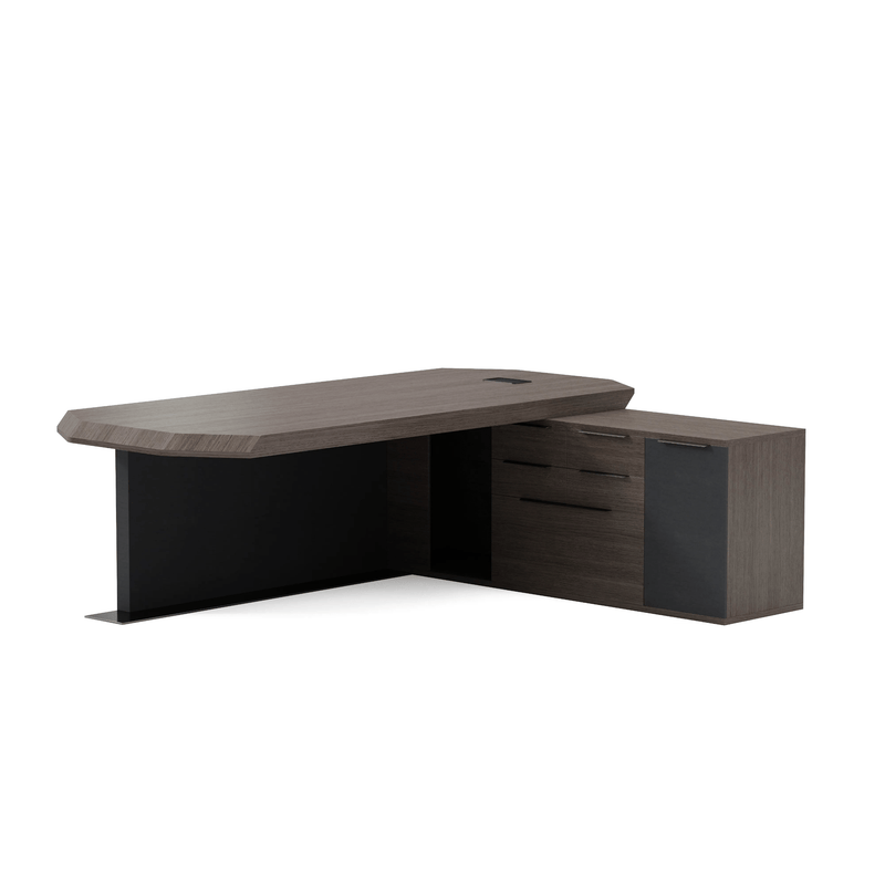 Khloe · Modern L-Shaped Executive Desk