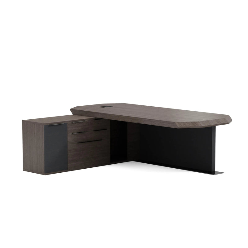 Khloe · Modern L-Shaped Executive Desk