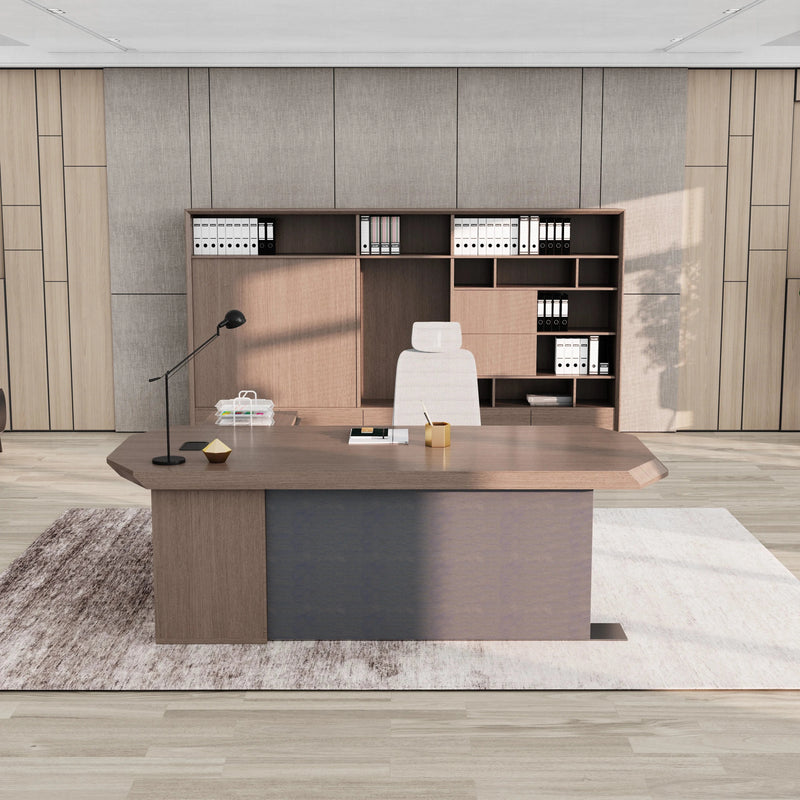 Khloe · Modern L-Shaped Executive Desk
