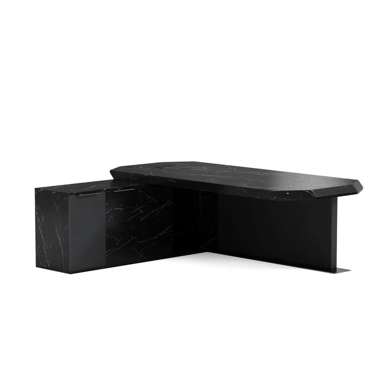 Khloe · Modern L-Shaped Executive Desk