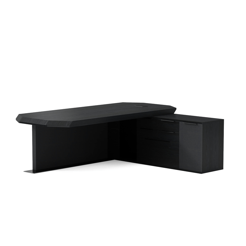 Khloe · Modern L-Shaped Executive Desk
