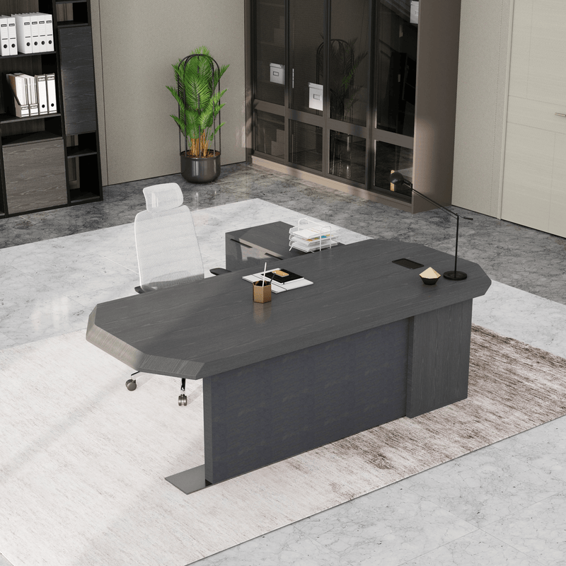 Khloe · Modern L-Shaped Executive Desk