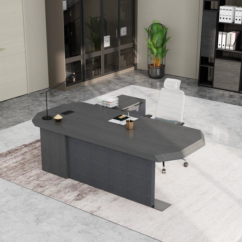 Khloe · Modern L-Shaped Executive Desk
