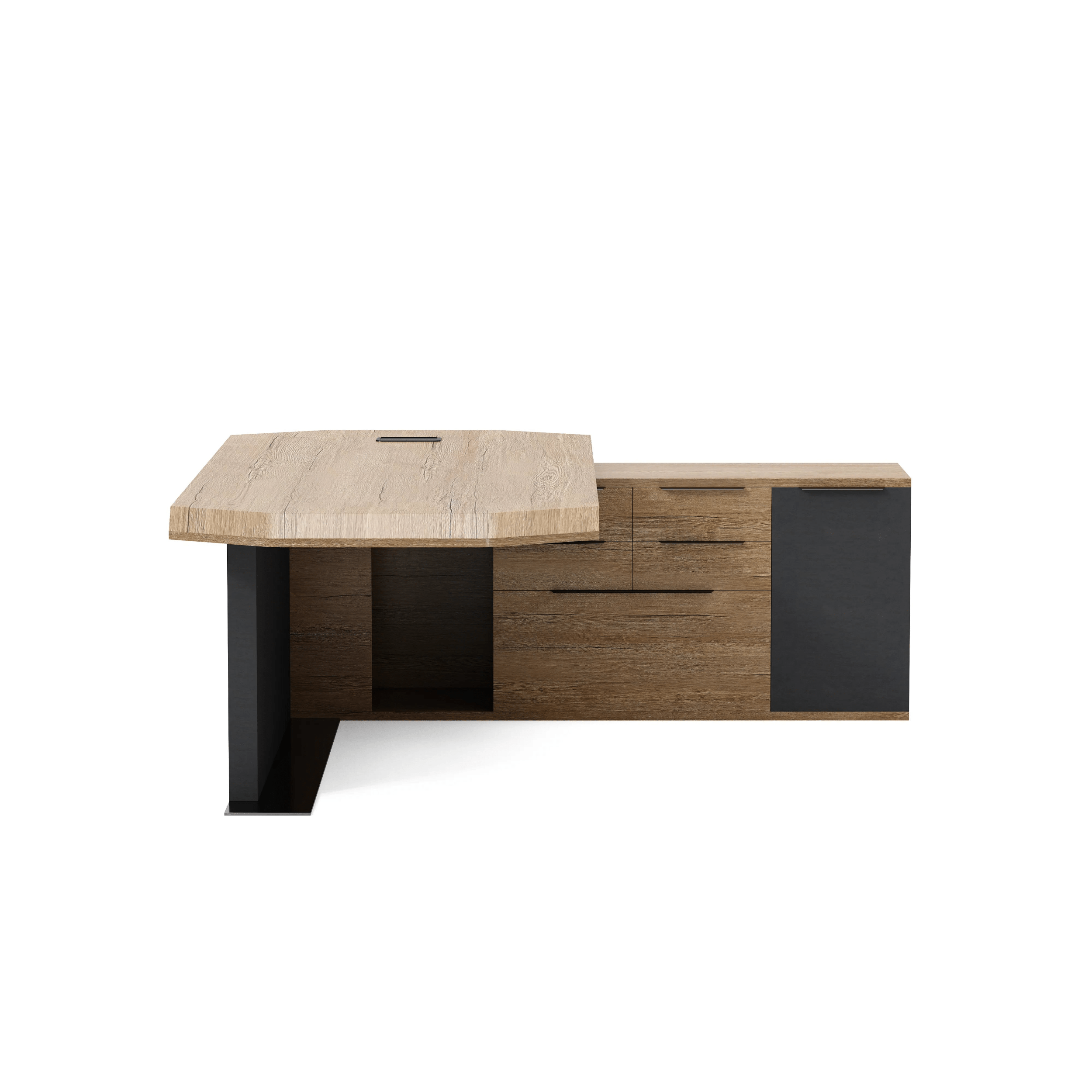 Khloe · Modern L-Shaped Executive Desk
