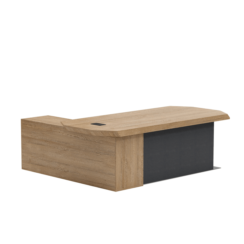 Khloe · Modern L-Shaped Executive Desk