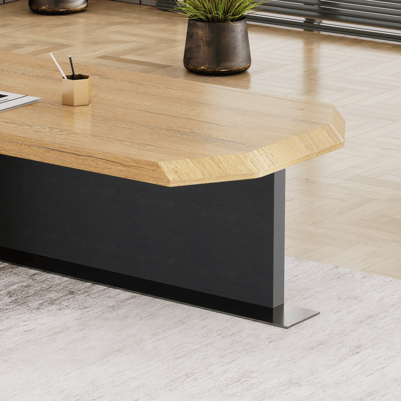 Khloe · Modern L-Shaped Executive Desk