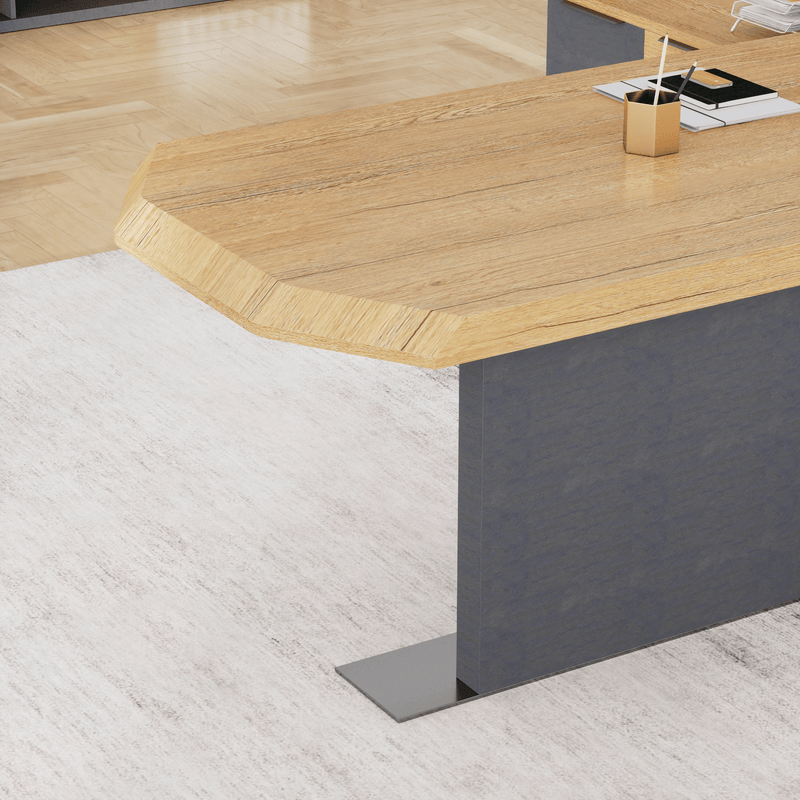 Khloe · Modern L-Shaped Executive Desk