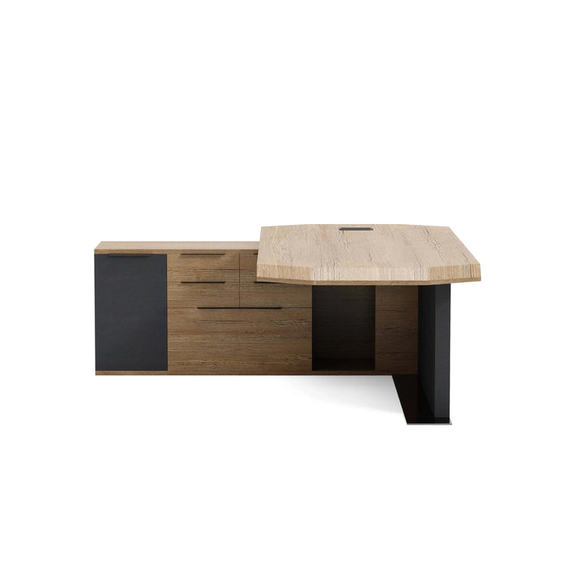 Khloe · Modern L-Shaped Executive Desk