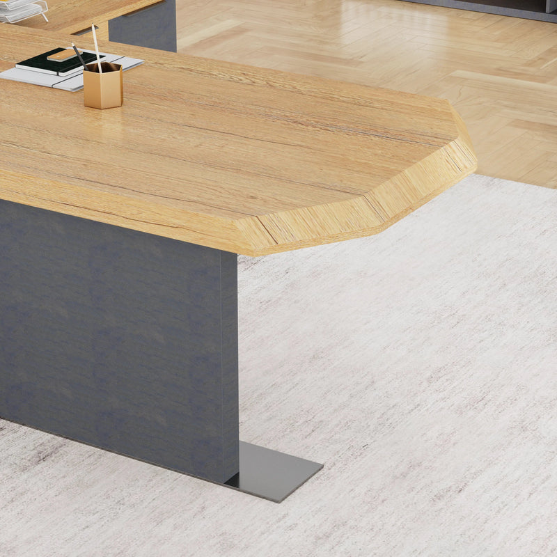 Khloe · Modern L-Shaped Executive Desk