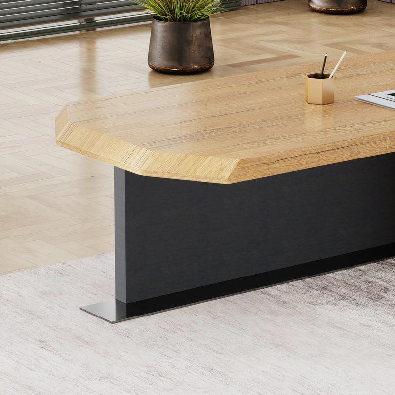 Khloe · Modern L-Shaped Executive Desk