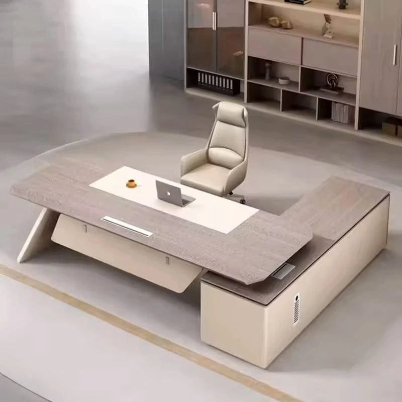 Konnie · Modern L-Shaped Executive Desk