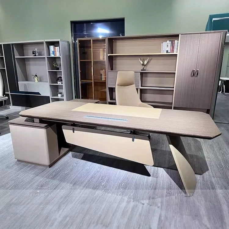 Konnie · Modern L-Shaped Executive Desk