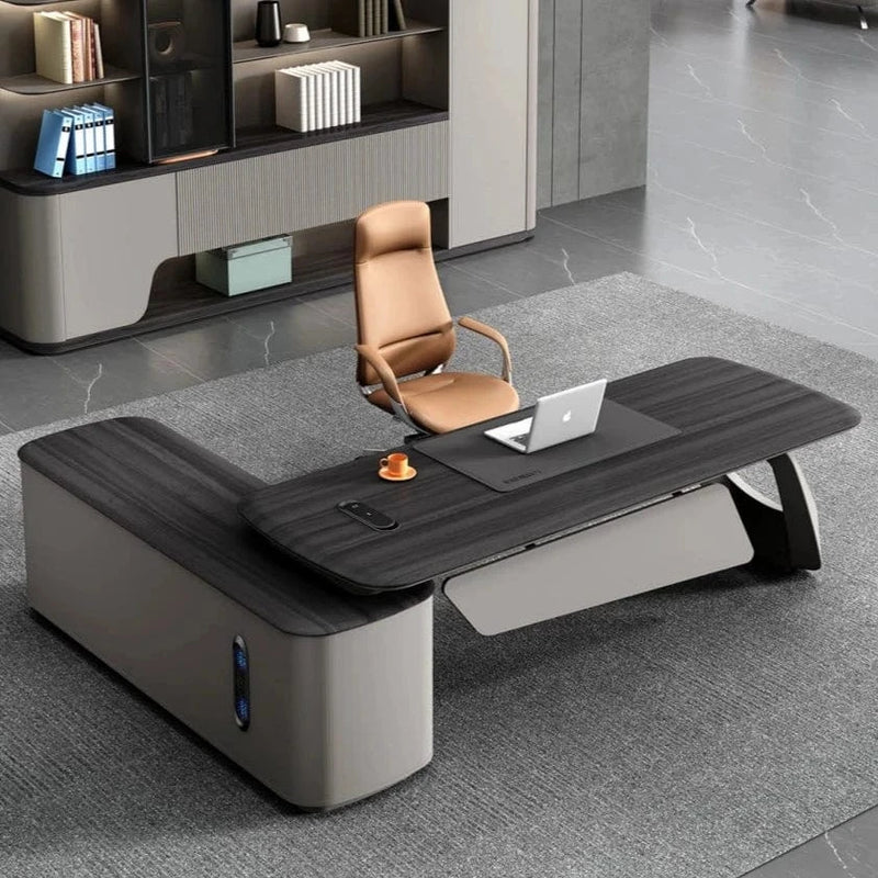 Kosmo · Modern L-Shaped Executive Desk