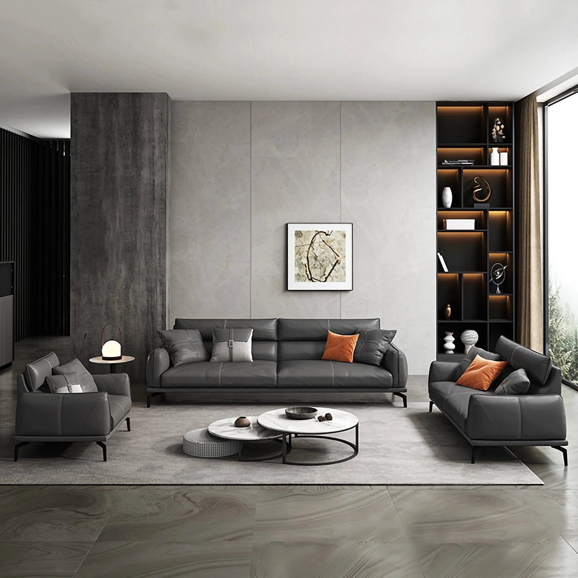 Kyric ยท Modern Office Waiting Area Lounge Seating Set