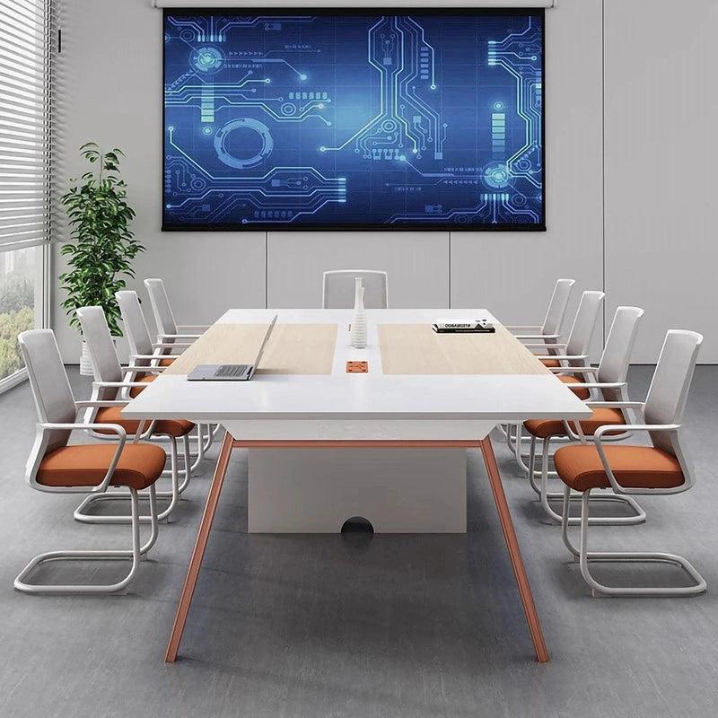 Lennox · Collaborative Meeting Table, White
