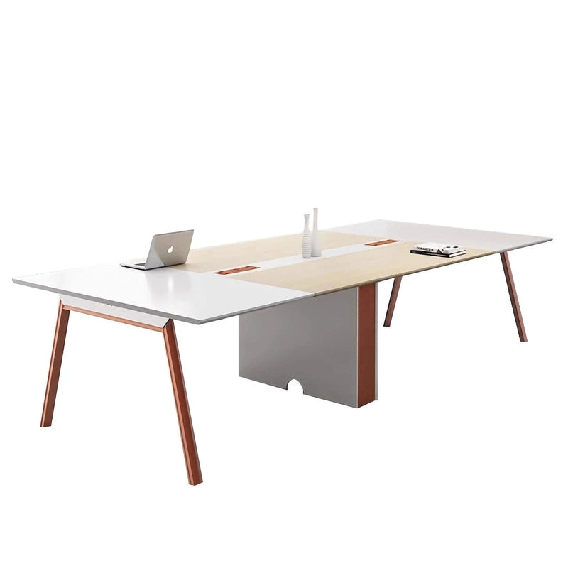 Lennox · Collaborative Meeting Table, White