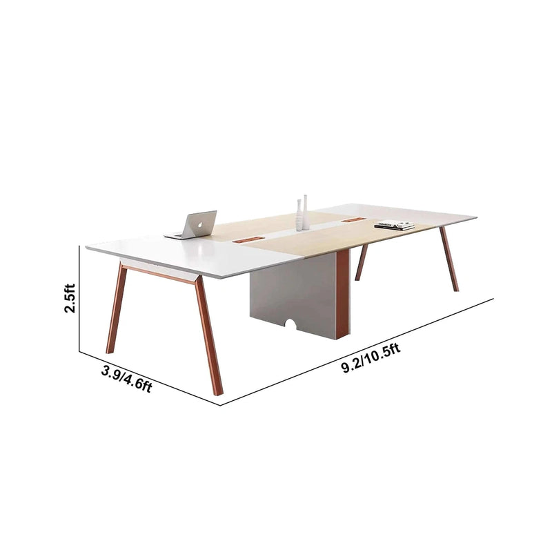 Lennox · Collaborative Meeting Table, White