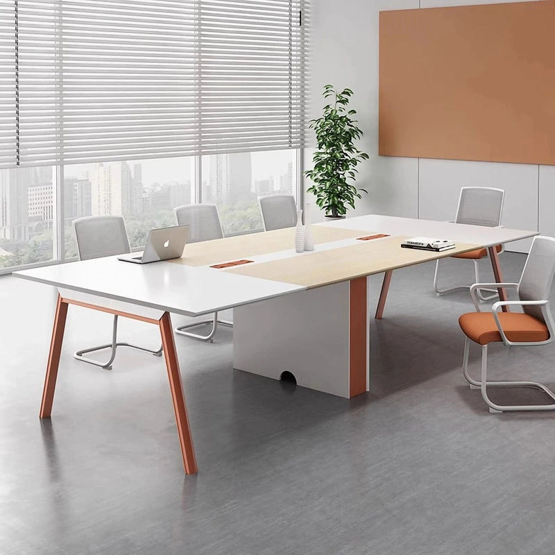 Lennox · Collaborative Meeting Table, White