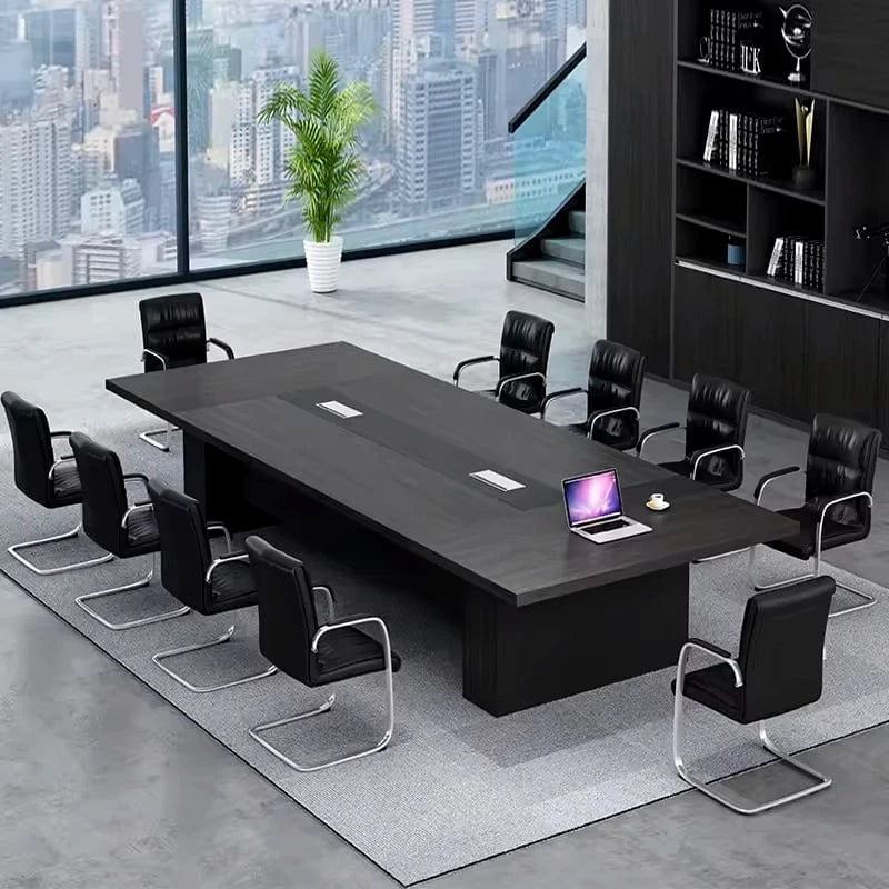 Lenny · Conference Room Table, Black