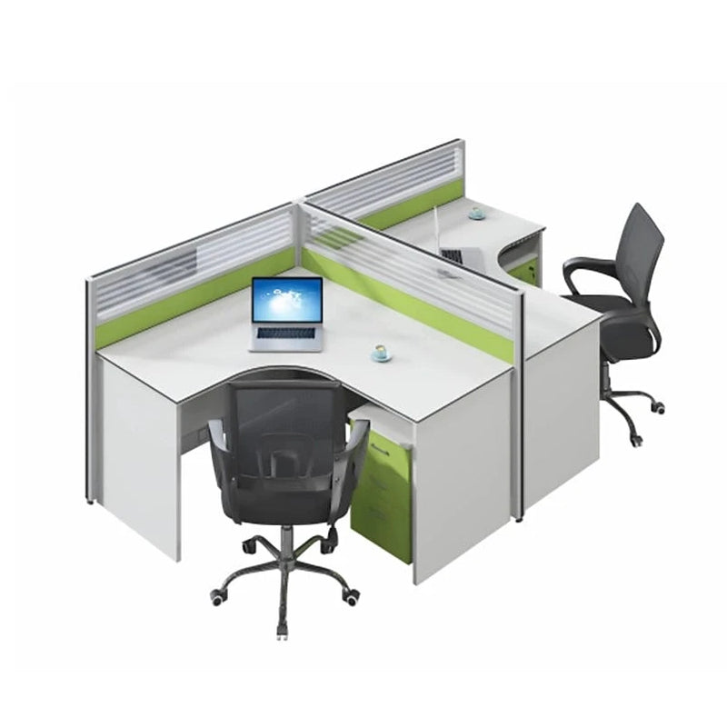 Leona ยท L-Shaped Cubicle Workstation