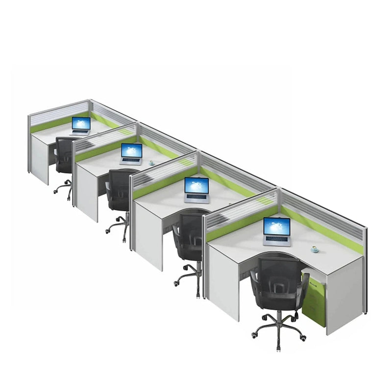 Leona ยท L-Shaped Cubicle Workstation