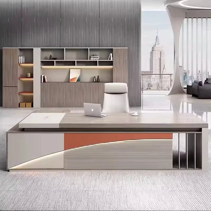 Leonel · Modern L-Shaped Executive Desk