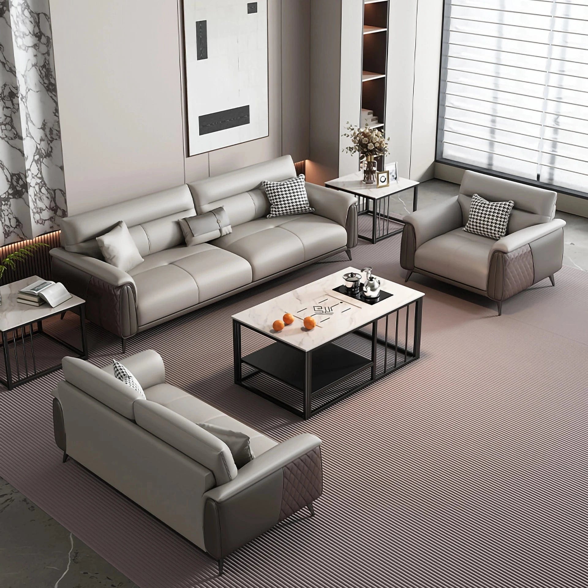 Proyecto de asientos tipo lounge