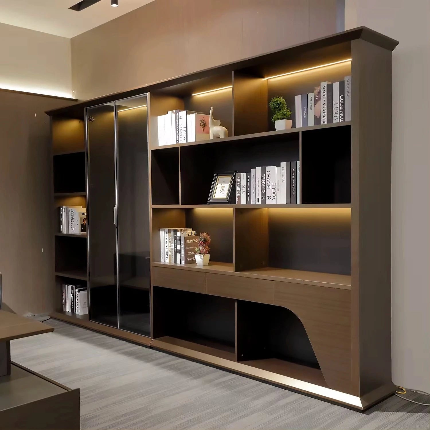 Logan ยท Modern Office Shelves