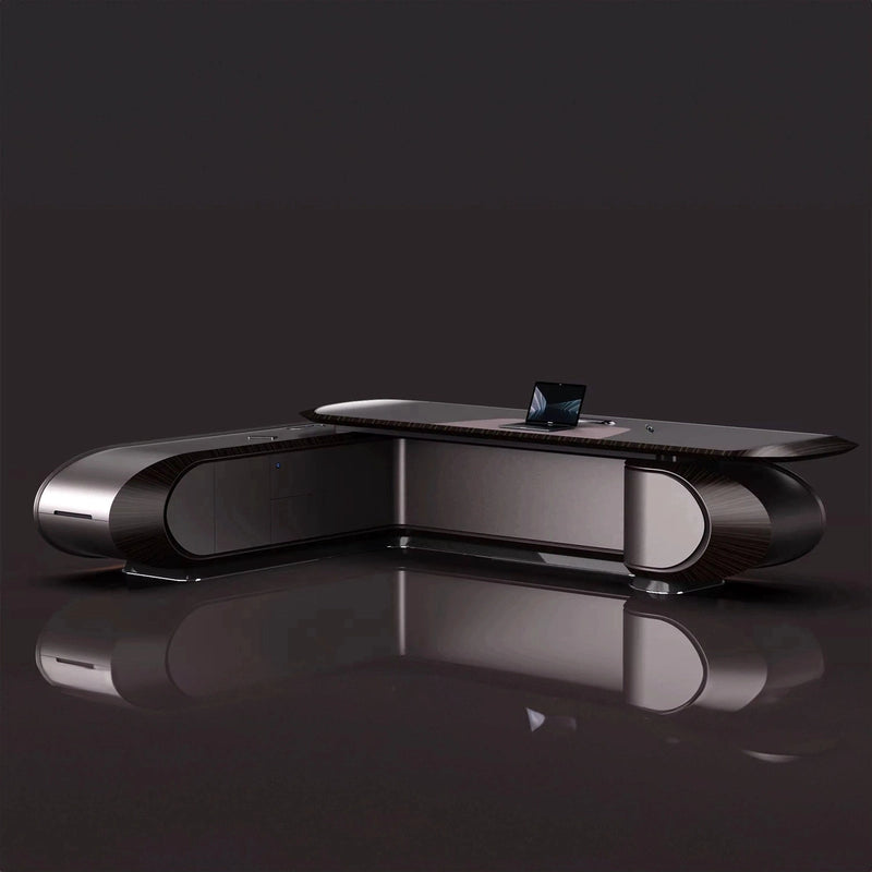 Lorenzo ยท Modern L-Shaped Executive Desk