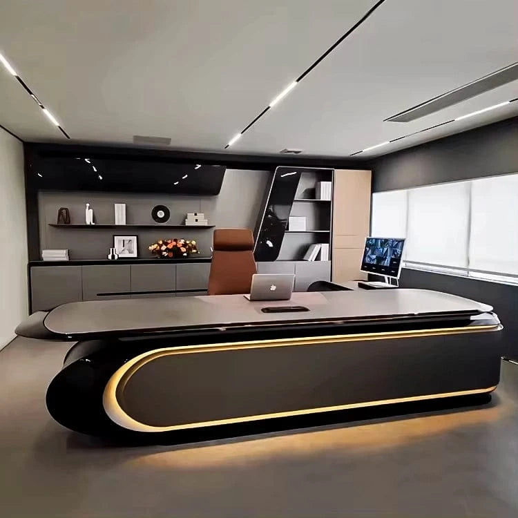 Lorenzo ยท Modern L-Shaped Executive Desk