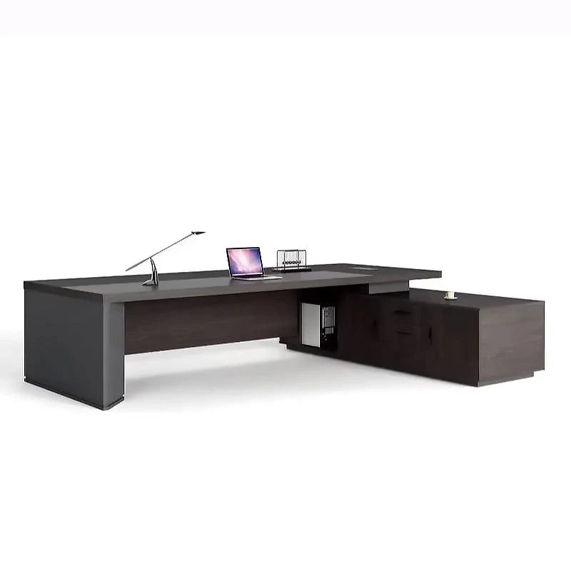 Lory · Modern L-Shaped Executive Desk