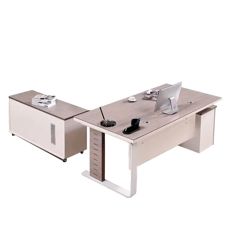 Luciana · Executive Desk w/ Mobile Storage