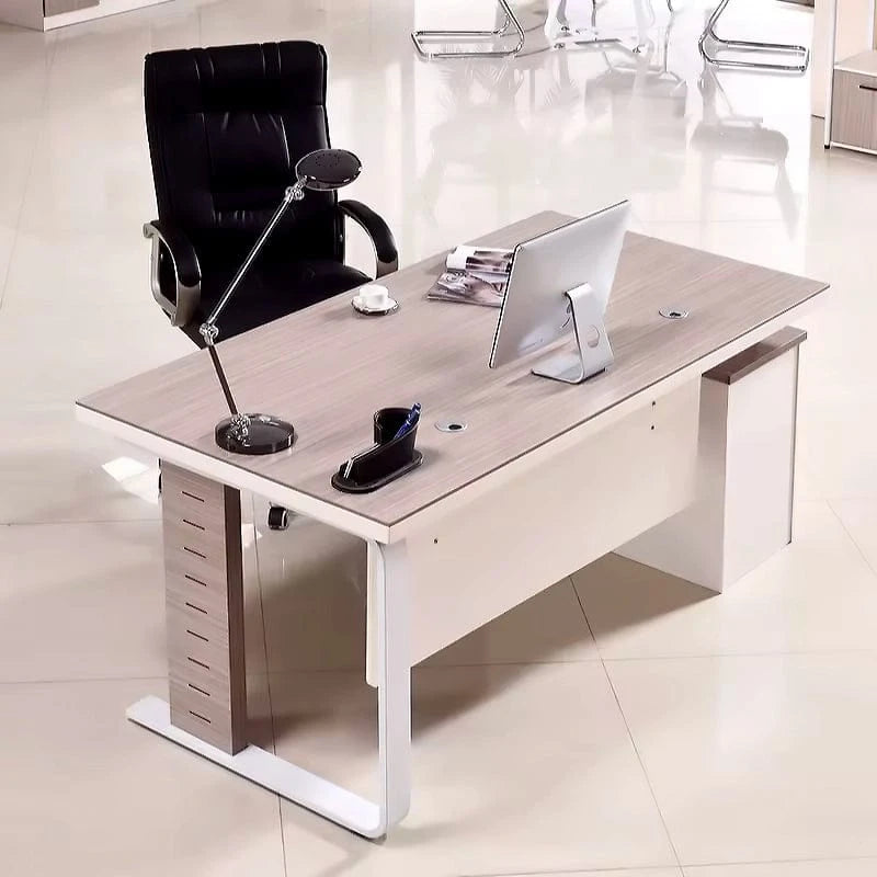 Luciana · Executive Desk w/ Mobile Storage