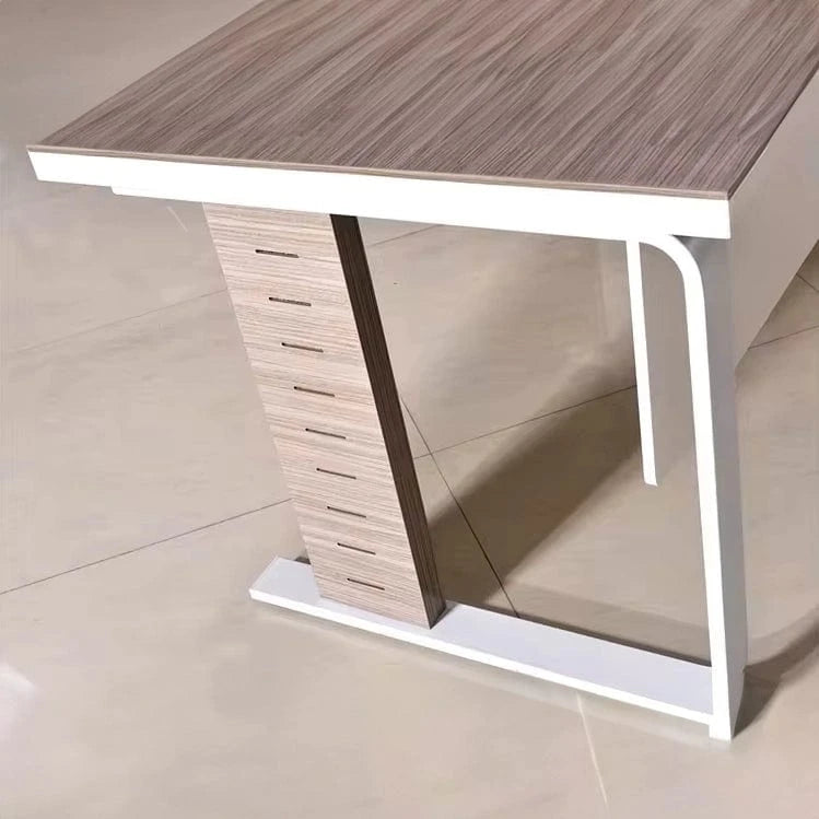 Luciana · Executive Desk w/ Mobile Storage