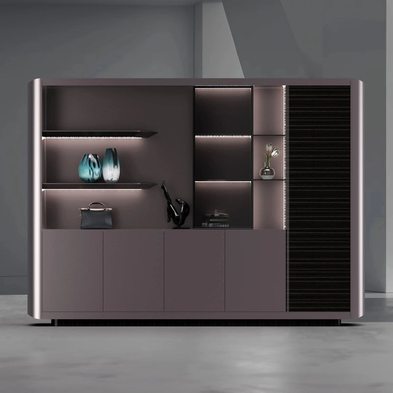 Luna ·  Office Shelves w/ Lighting & Storage