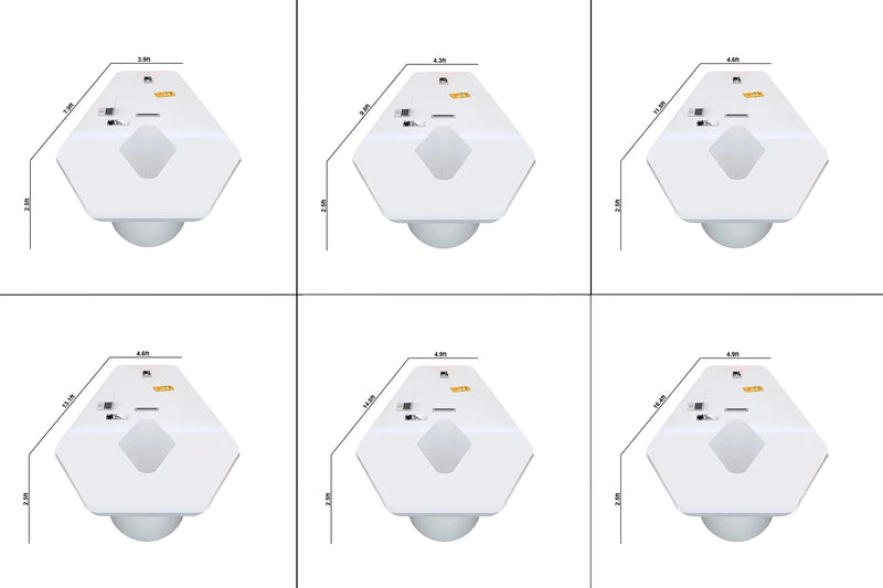 Lyra · Tapered Hexagonal Conference Table, White