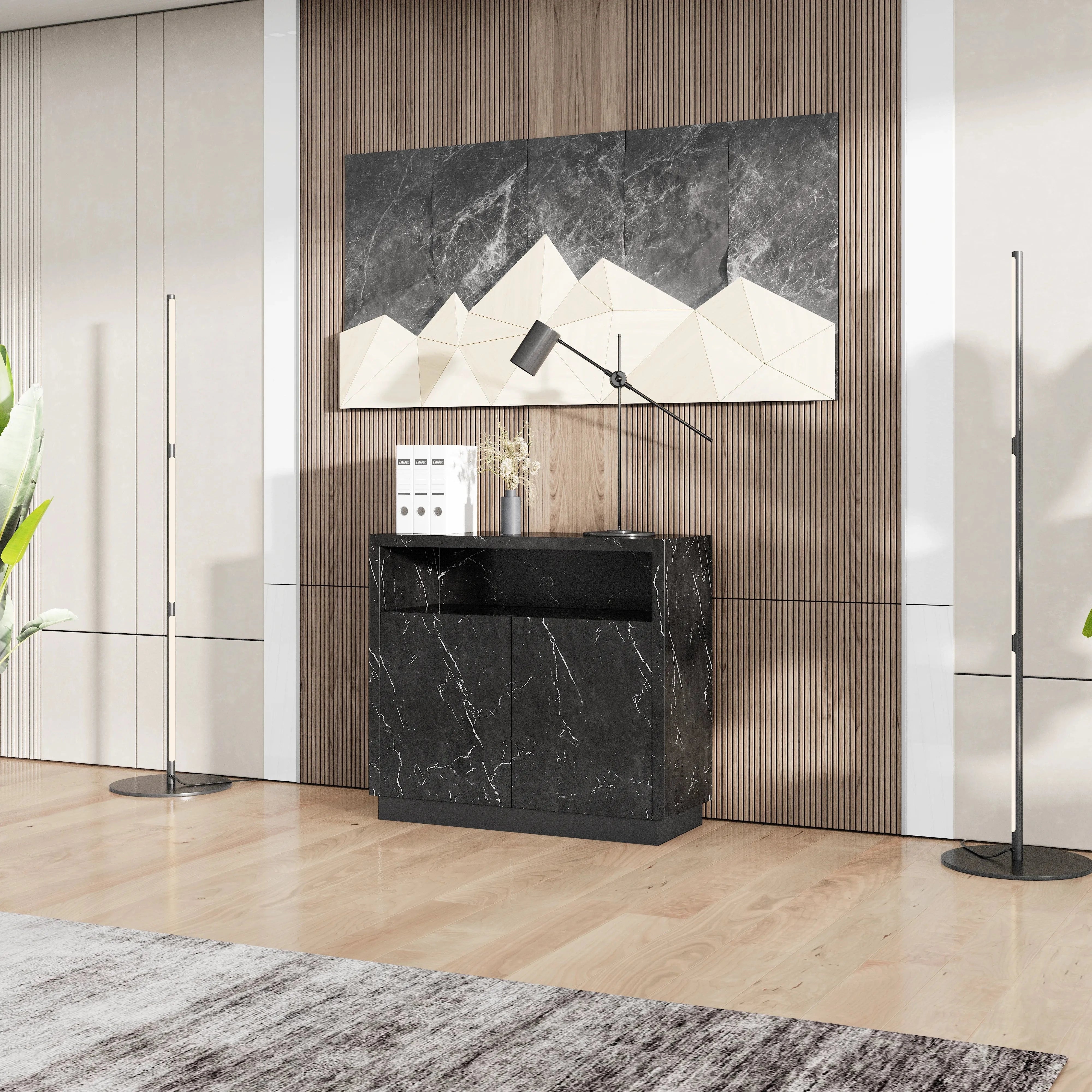 Madeline · Office Credenza Cabinet Sideboard