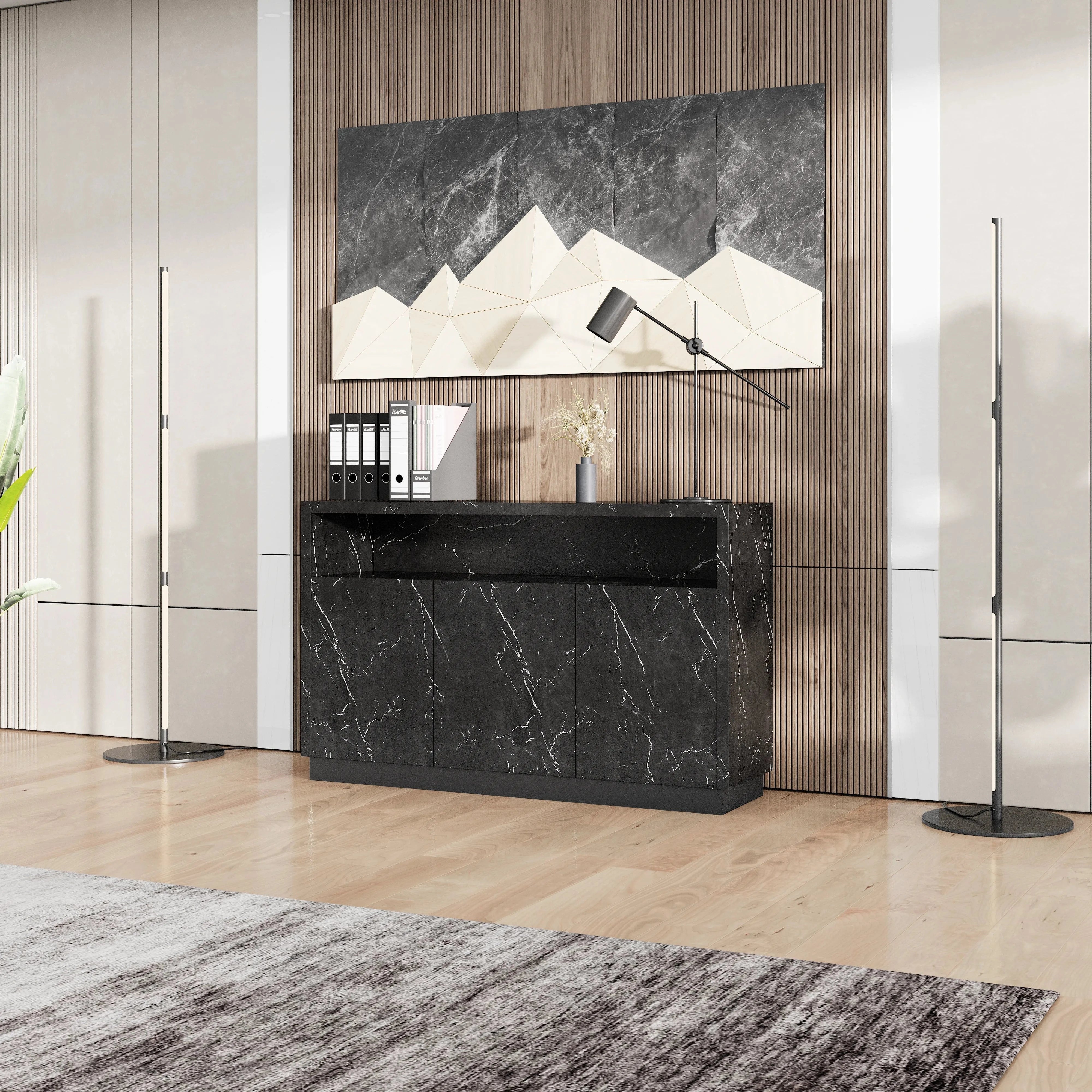Madeline · Office Credenza Cabinet Sideboard