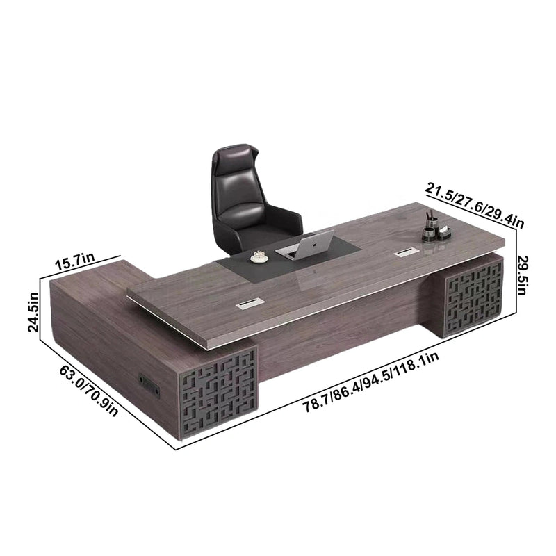 Magnus · Modern L-Shaped Executive Desk